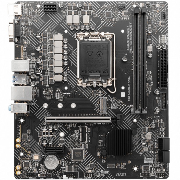 MSI PRO B660M E Intel LGA 1700 B660 DDR4 USB 3.2 SATA3