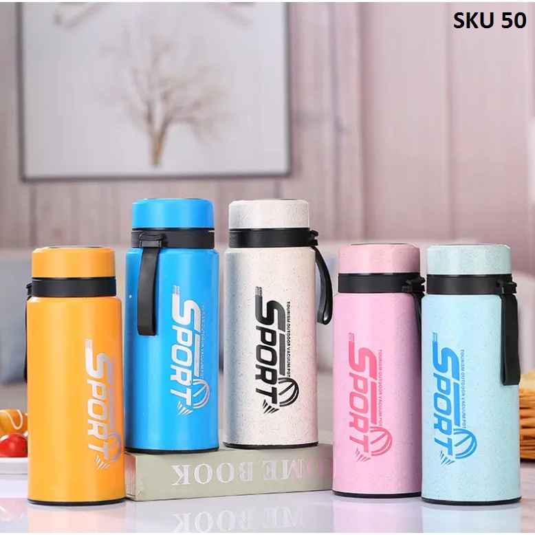 Botol Minum Kaca Sport 550ml