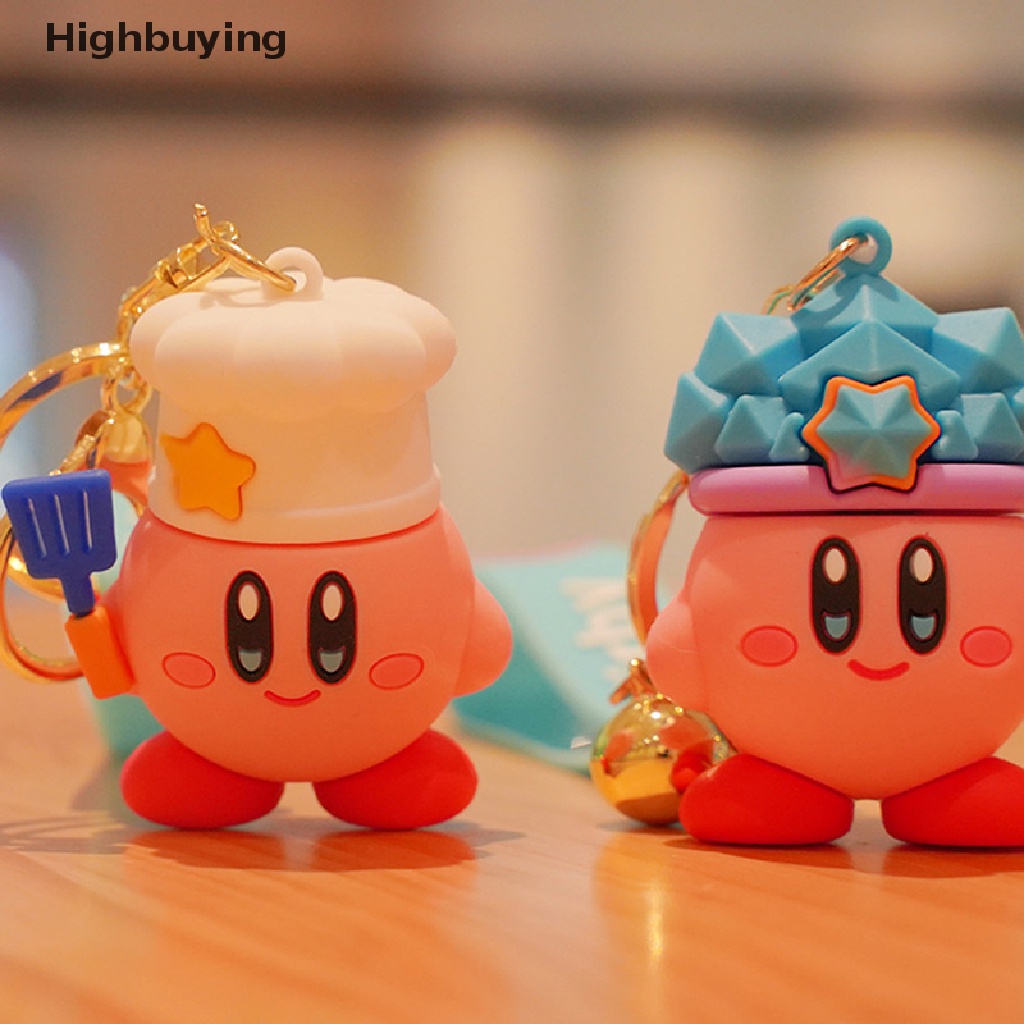 Hbid Gambar Anime Kirby Gantungan Kunci Kunci Mobil Liontin Untuk Tas Aksesoris Kartun Ornamen Hadiah Glory