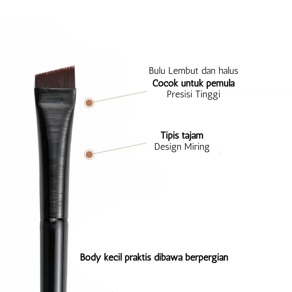 Professional Eyebrow Brush Ultra Thin Precision Fine Kuas Alis