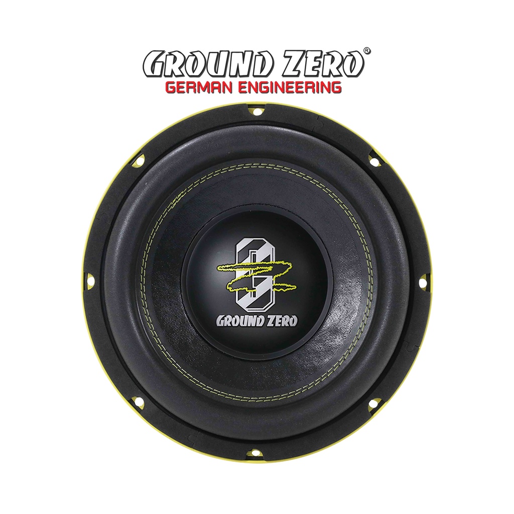 Ground Zero GZHW 25XSPL-D2 High Quality 10 inch SQL SPL Subwoofer 2500 Watts