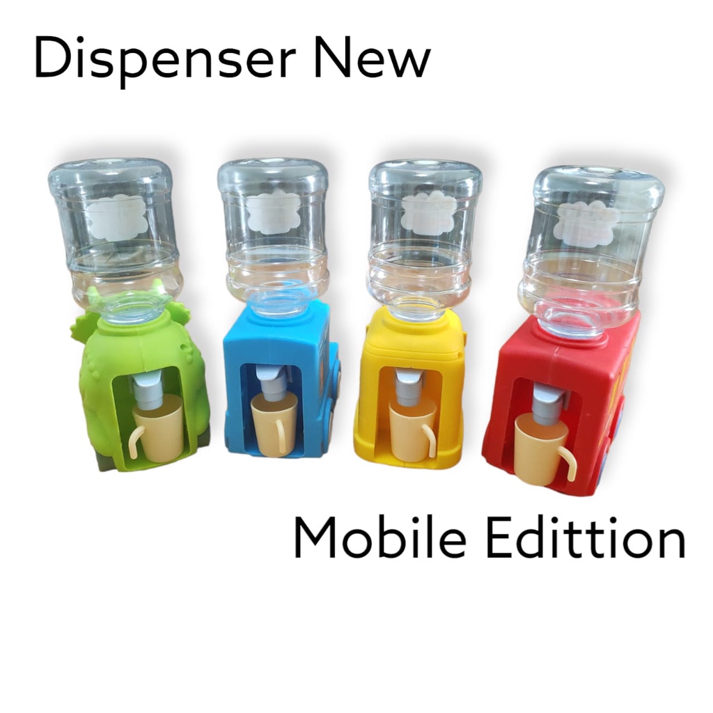 DISPENSER AIR MAINAN KARAKTER LUCU / DISPENSER AIR KARAKTER MOBIL