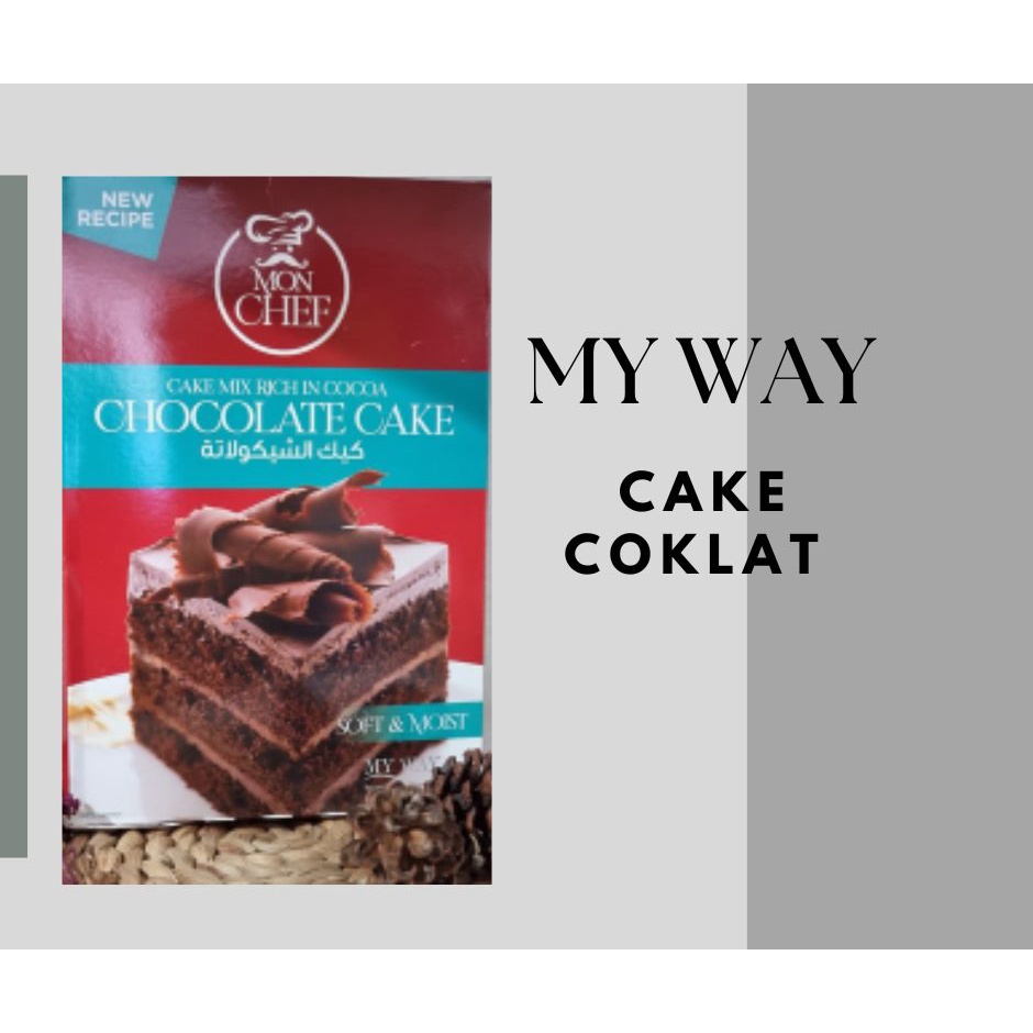 

MY WAY CAKE COKLAT BUBUK BROWNIS INSTAN