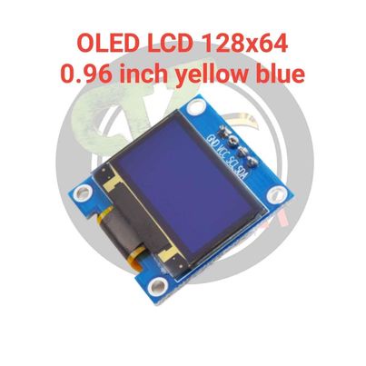 ARDUINO MODULE || LCD || OLED SERIES || 128 X 64 || 0,96 inch || YELLOW BLUE