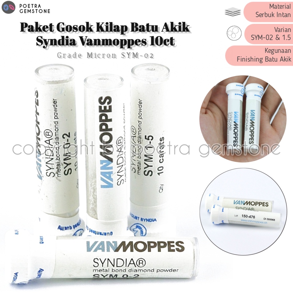 Serbuk Intan Gosok Poles Syndia Vanmoppes Original