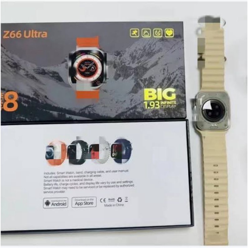 Bisa Cod Jam Smartwatch Z66Ultra