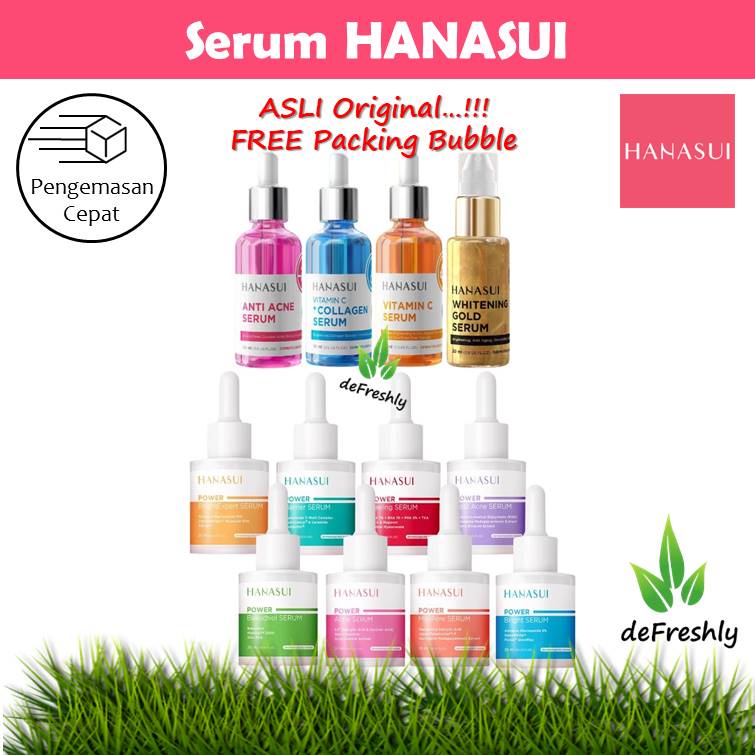 HANASUI - Serum Wajah | hanasui serum gold, serum vitamin C, serum anti acne, power serum
