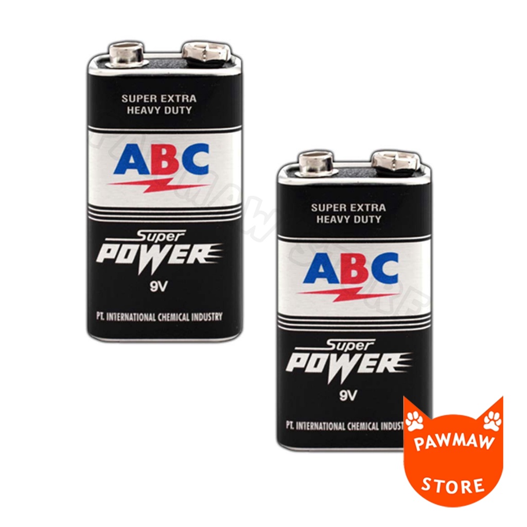 Batu Baterai ABC 9 Volt ( PCS )
