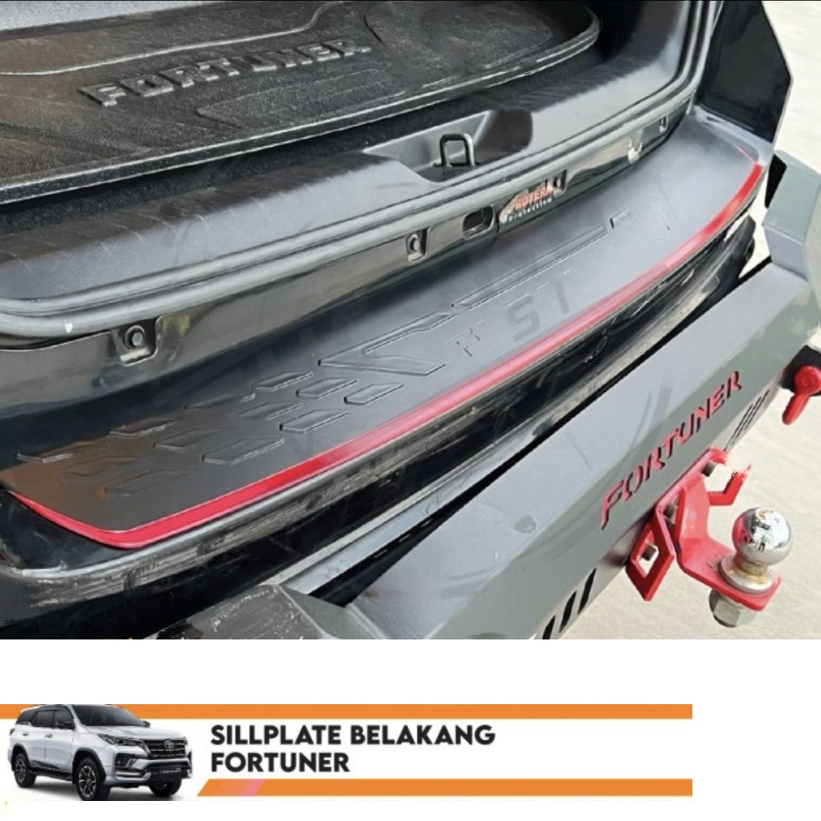 Sillplate Belakang MobilFortuner 2016 - 2022