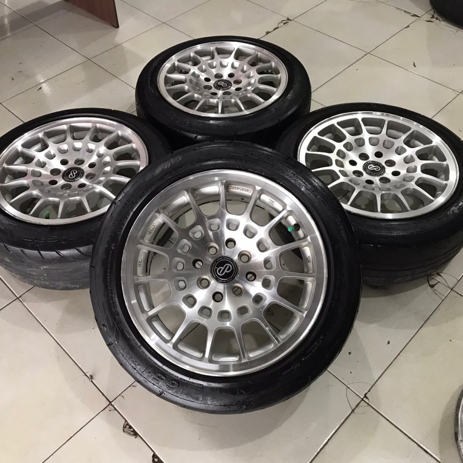 Velg Mobil Bekas Ring 15 Lubang 4 ENKEI R15 Lebar 7 ET38
