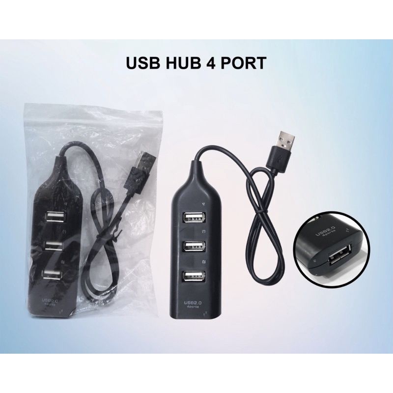 Saklar USB 4 in 1 Sambungan 4 in 1 kabel 4 for mouse ,flasdisk,  Cas dan lain2