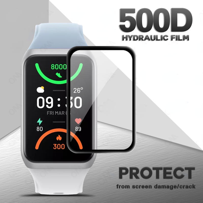 Pelindung Layar Lengkung 5D For OPPO Watch3 2gratis 41mm 46mm 42mm Smart Watch Full Cover Film Pelindung Untuk OPPO Band2 Jam Tangan Gratis3 Jam Tangan2 Aksesoris (Bukan Kaca)