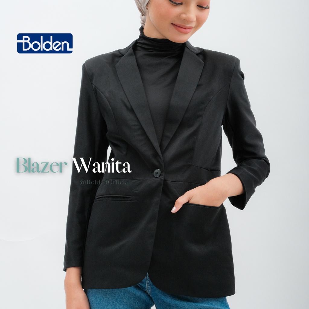 b;azer wanita - blazer wanita kantor - B1 - BLD