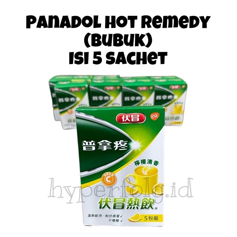 Panadol Remedy - Panadol Bubuk Hot Remedy Import Taiwan Singapore
