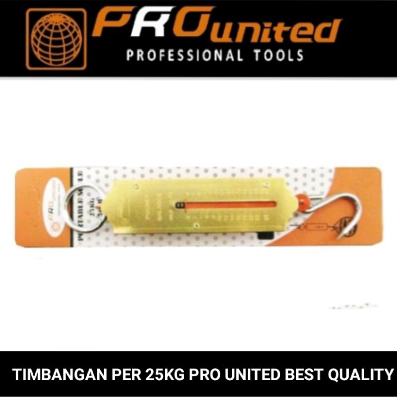 timbangan per gantung 25kg pro united best quality product