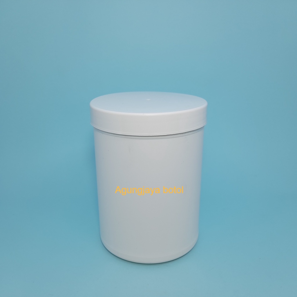 Pot Kosmetik Lulur 1000 Gr Tabung Tinggi / Pot Plastik / Pot Lulur / Pot Body Scrub / Pot Masker / P