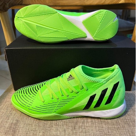SEPATU FUTSAL ADIDAS PREDATOR EDGE .3 GREEN BLACK