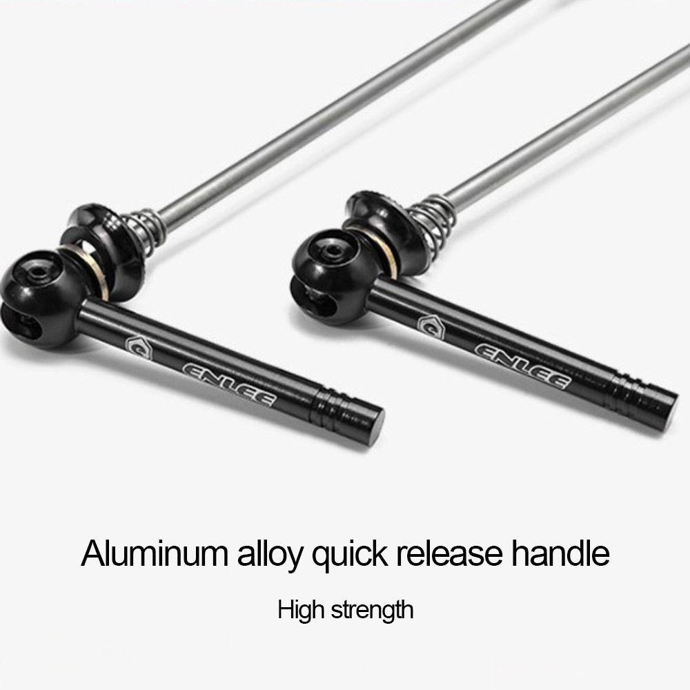 R-FLOWER 1pasang Tusuk Titanium Ti Aksesoris Sepeda Ringan Quick Release Cycling Hub