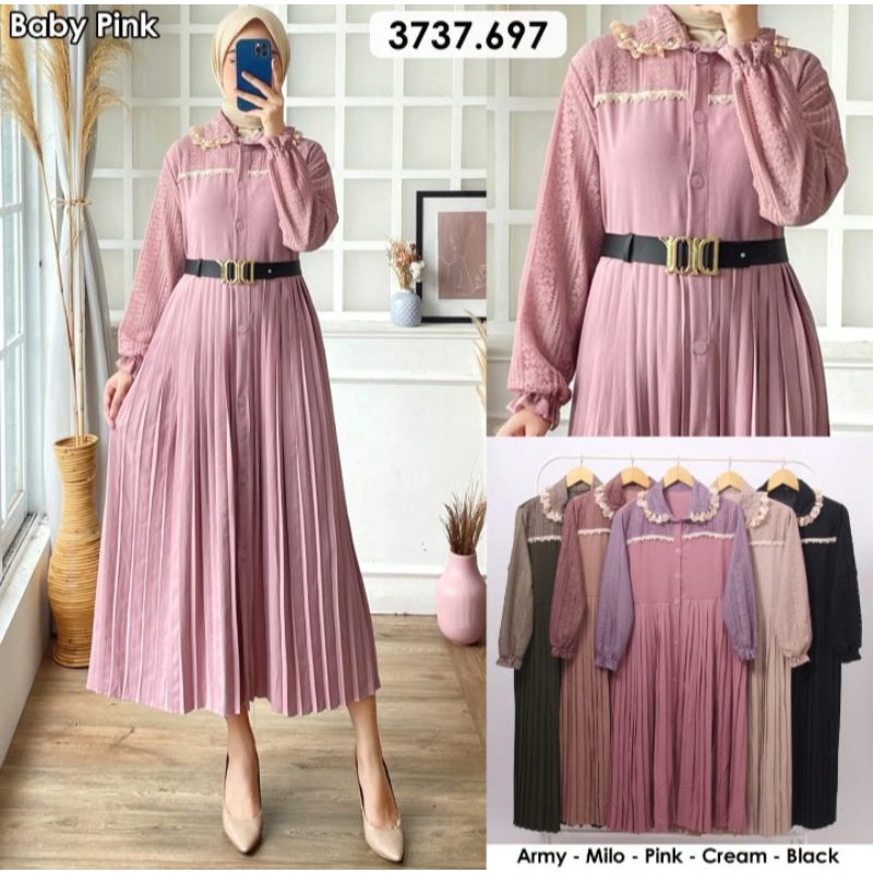 Midi Dress Ayura Plisket