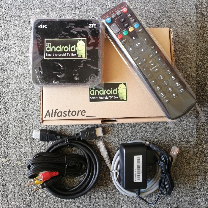 ✿ BISA COD✿ Smart Tv Box Android 4K ZTE B860H.V2 Sudah unlock & Root Full Channel - Utk Tv LED/HDMI