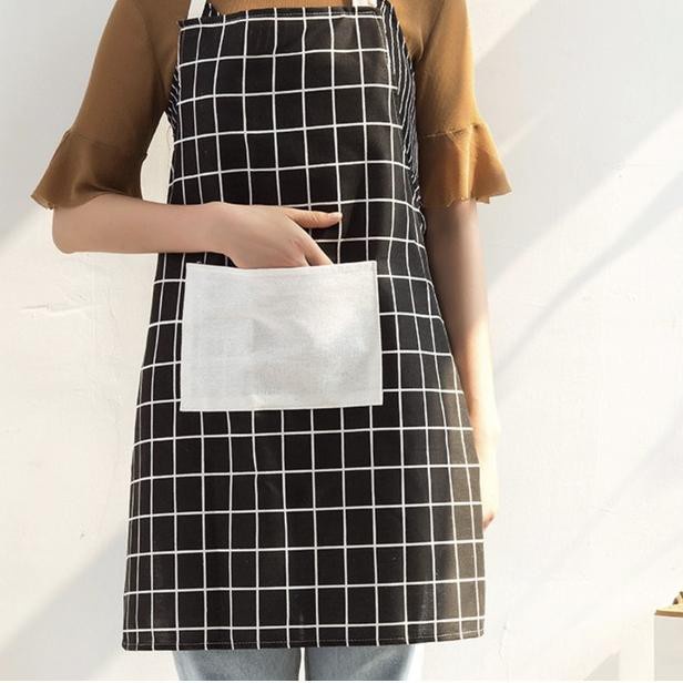 Celemek Korea Apron Masak Aksesoris Dapur Serbaguna Anti minyak bumbu