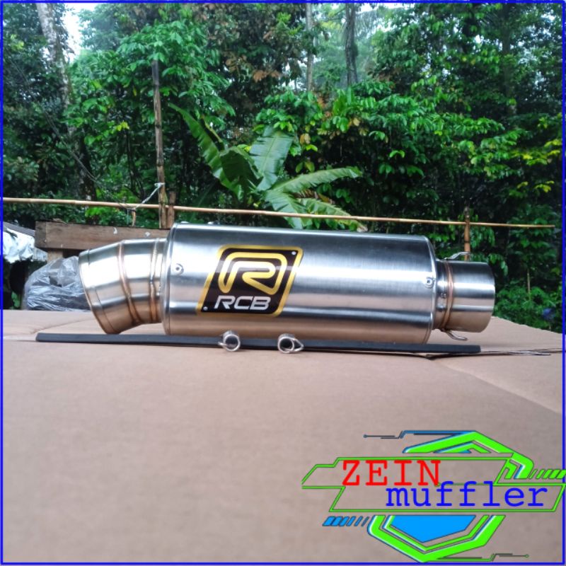 Slencer knalpot silencer knalpot RCB inlet 50mm