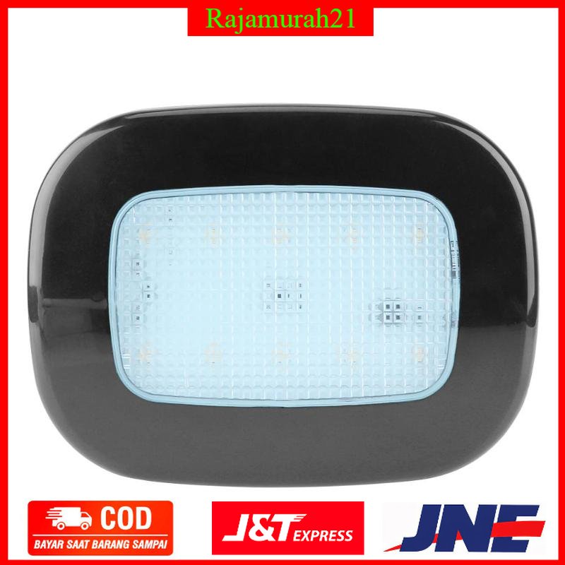 Yeleno Lampu LED Plafon Mobil Ceiling 6000K - Black White - 7RLL02BV