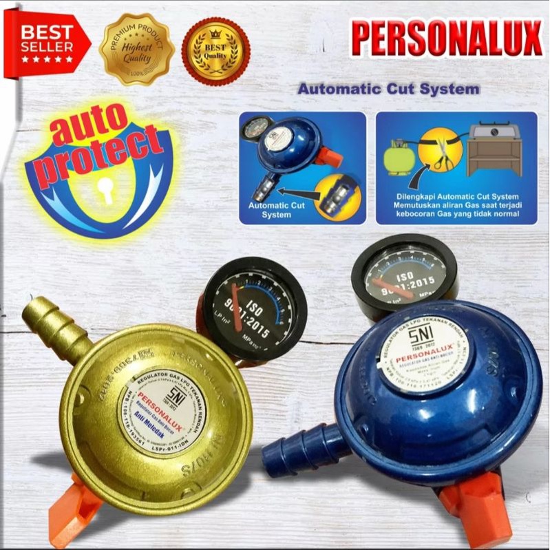 REGULATOR GAS LPG PERSONALUX