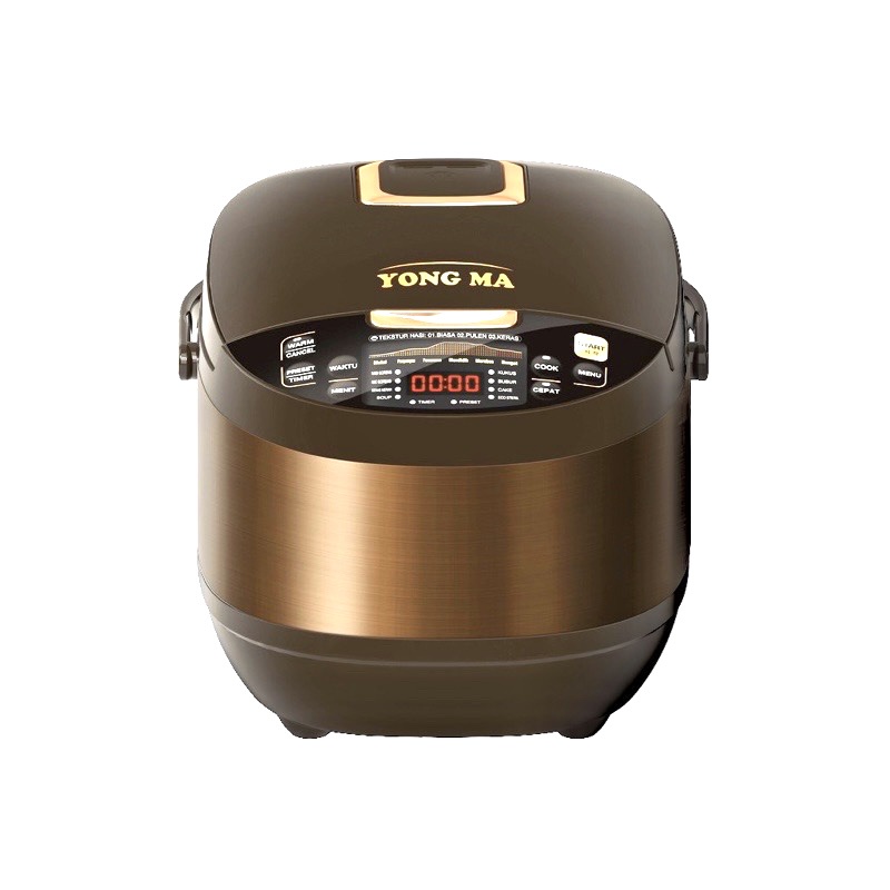 Rice Cooker Digital Yongma Yong Ma SMC7047 YMC704 2L 2 Liter 12 Fungsi Penanak Nasi Yongma Anti Lengket