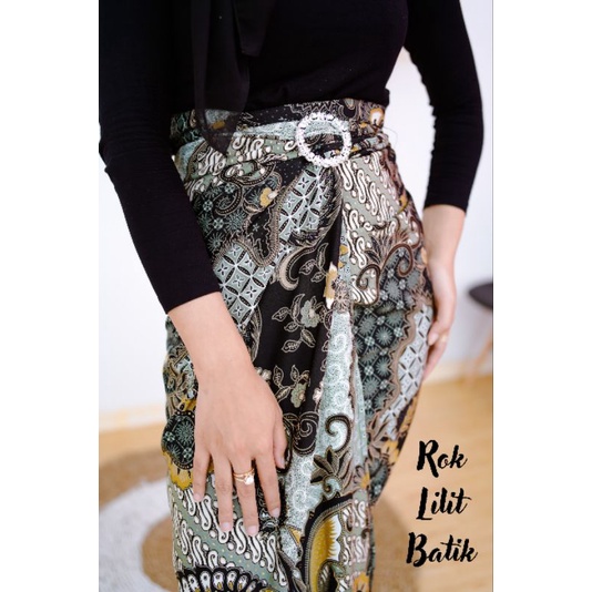 Rok lilit batik | batik wrap skrit | bawahan kebaya