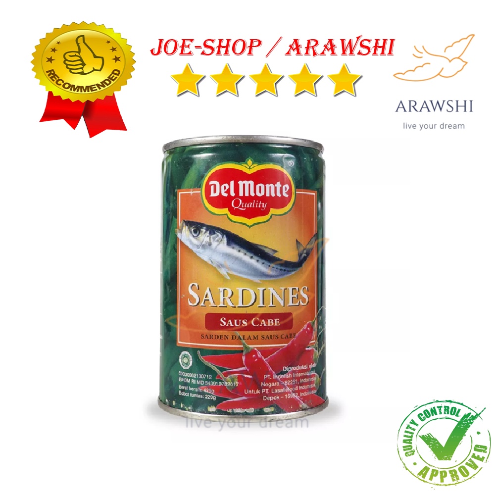 

DELMONTE SARDINES SAUS CABE KALENG 155 GR