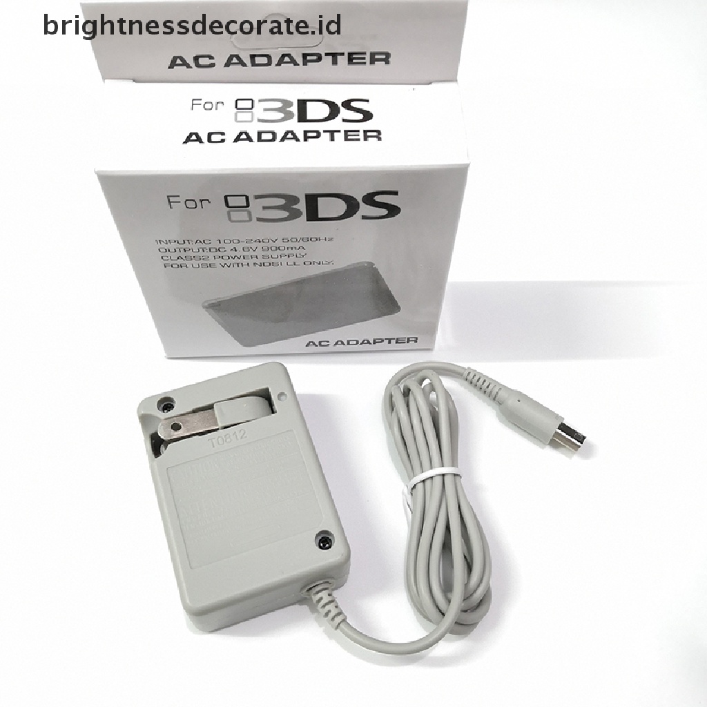 [Birth] Ac 100-240V Adaptor Charger Dinding Power Supply Untuk Nintendo DSL DS Lite NDSL [ID]