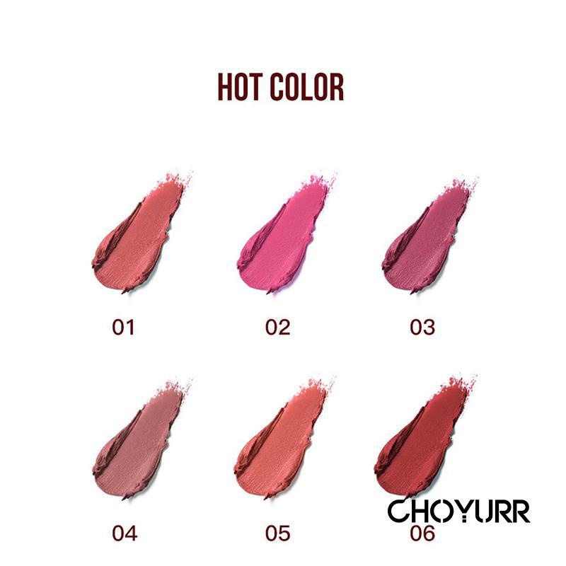 【COD】2 In 1 Lipstick Dual-ended Liquid Matte Double Sense Lipstick Matte Velvet Tint Lightweight High Pigment Lasting Lipstick Kecantikan -CH