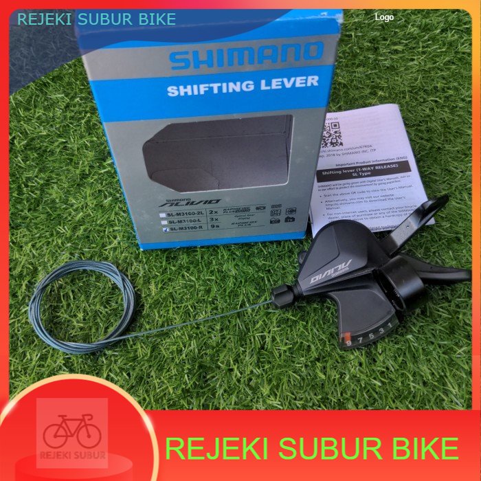 Shifter 9 speed Shimano Alivio m3100 kanan pengganti m4000