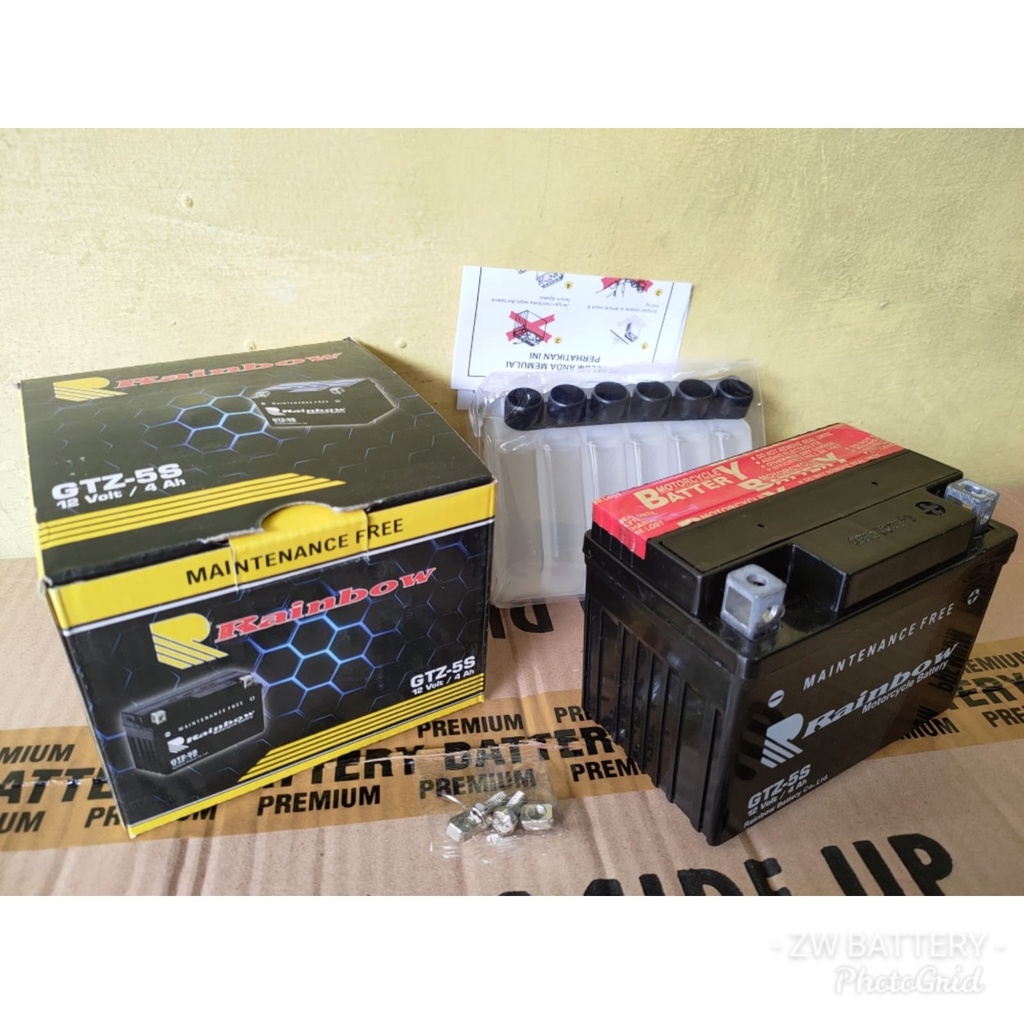 AKI MOTOR JUPITER MX NEW, MX KING, XEON, FINO, X-RIDE GTZ5S RAINBOW MF