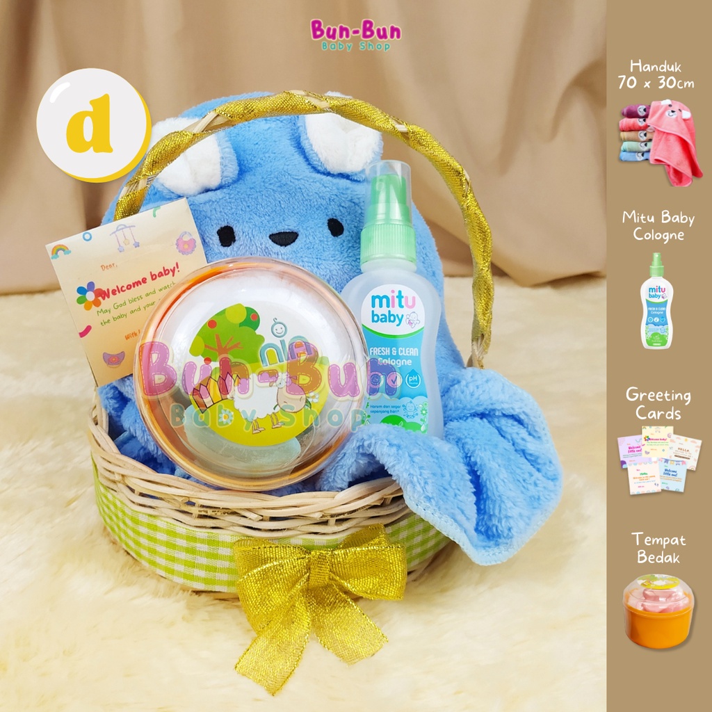 Hampers Bayi Hamper Baby New Born Unisex Boy Girl Kado Lahiran Hadiah Sambang Gift Set Parcel Parsel Newborn Laki Perempuan Perlengkapan Baru Lahir Peralatan Baju Anak Balita Bunbunbabyshop