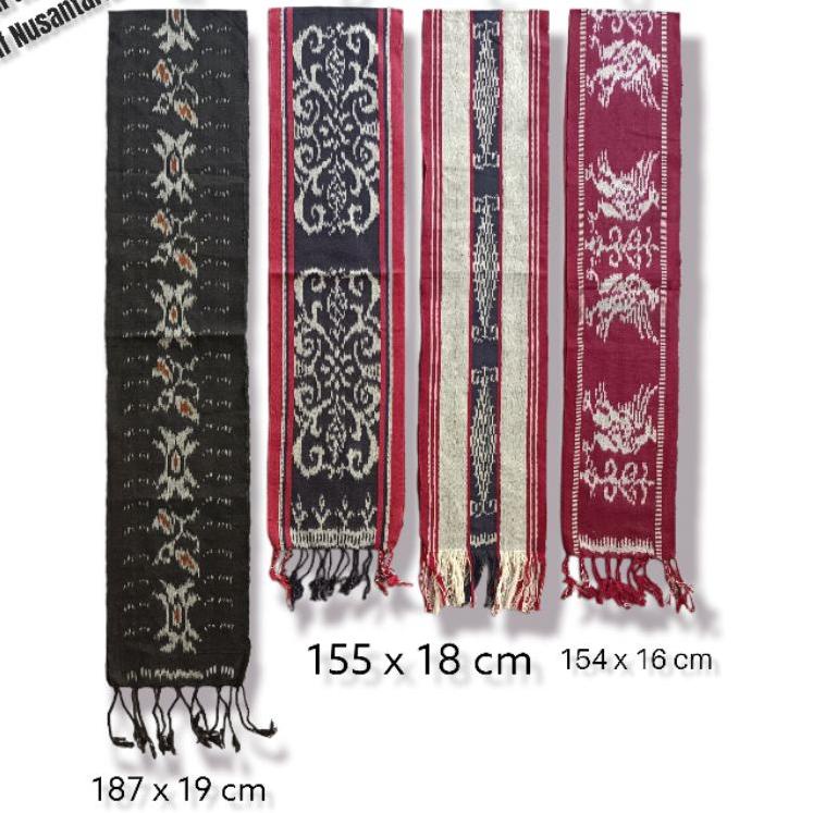 【flashϟsale】 Syal / scarf tenun ikat etnik motif khas NTT