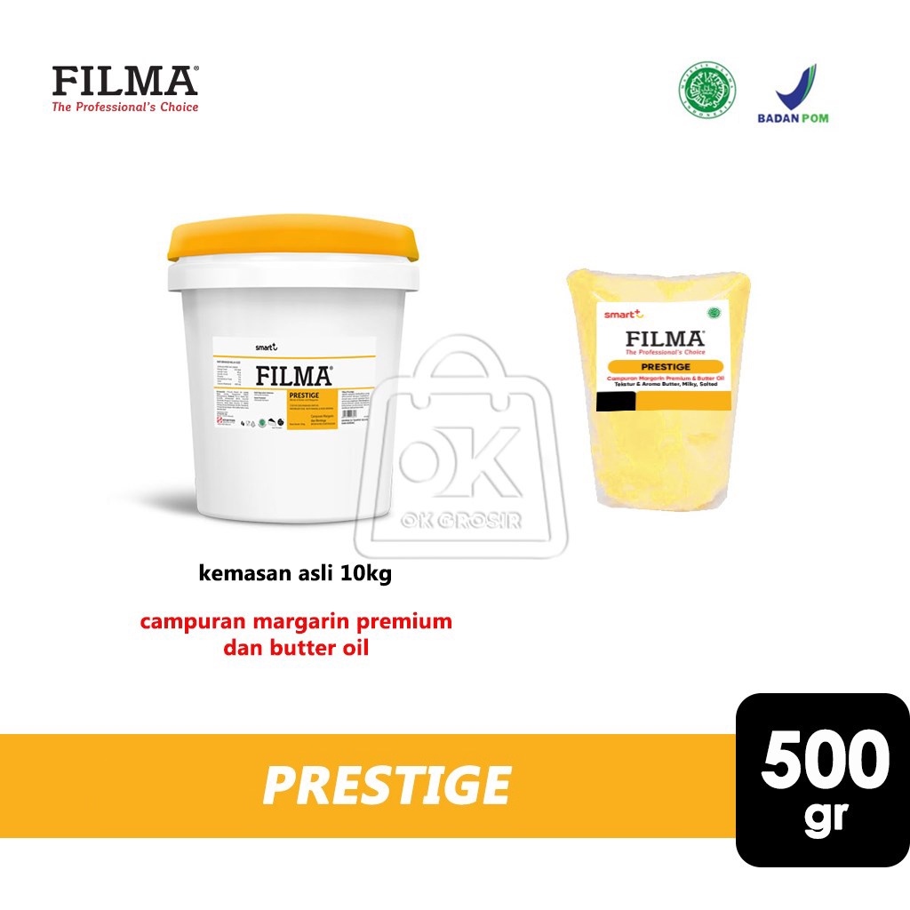 

Filma Prestige Butter Blend Margarin dan Butter Oil (500 gr)