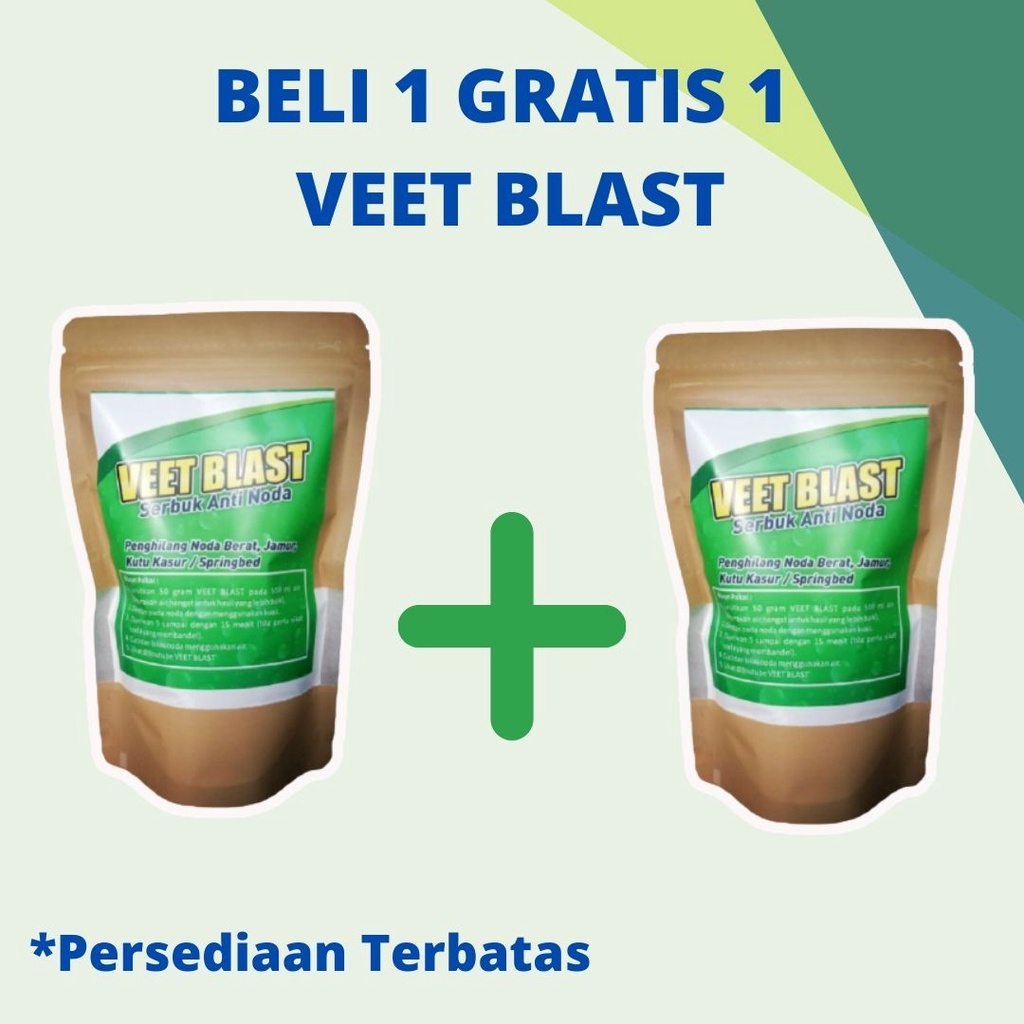 BELI 1 GRATIS 1 VEET BLAST SERBUK AJAIB SERBUK ANTI NODA