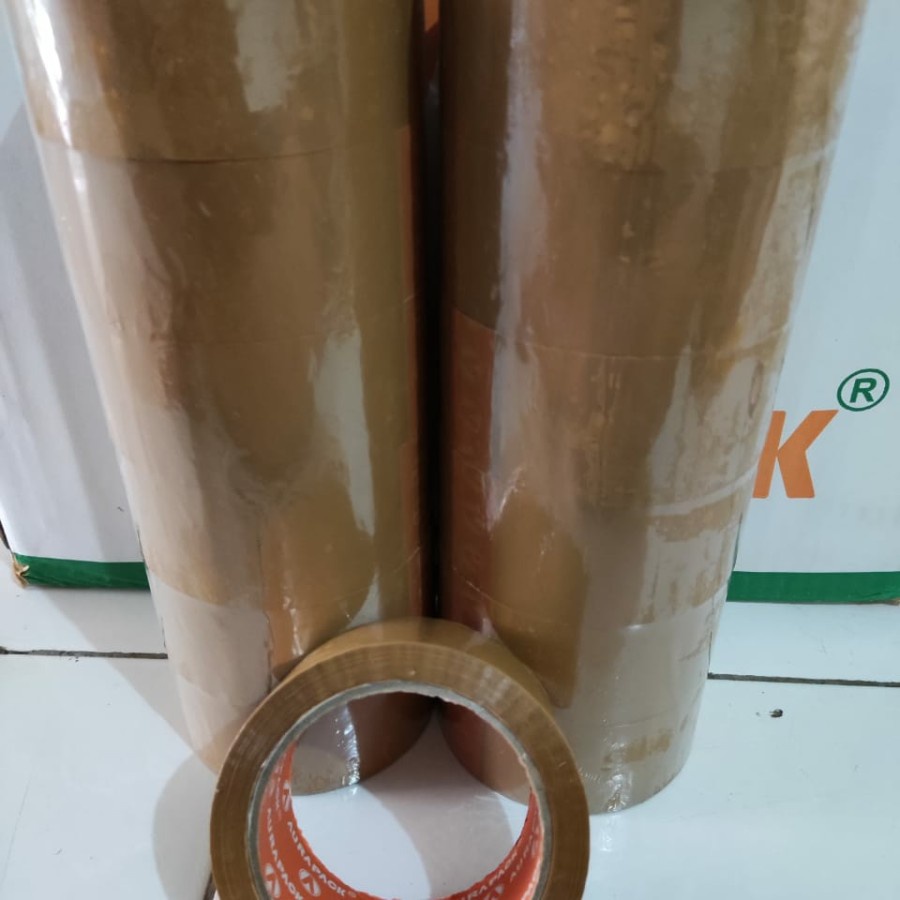 

LAKBAN MURAH COKLAT 45MM X 72YARD HARGA PABRIK