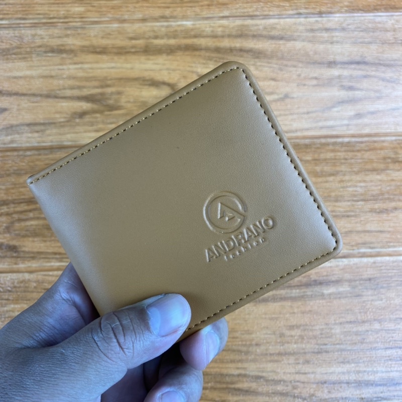 ANDRANO DOMPET PRIA KULIT SINTETIS DOMPET PRIA KARTU MOTIF DOMPET PRIA KULIT SINTETIS EMBOS DOMPET LIPAT PU