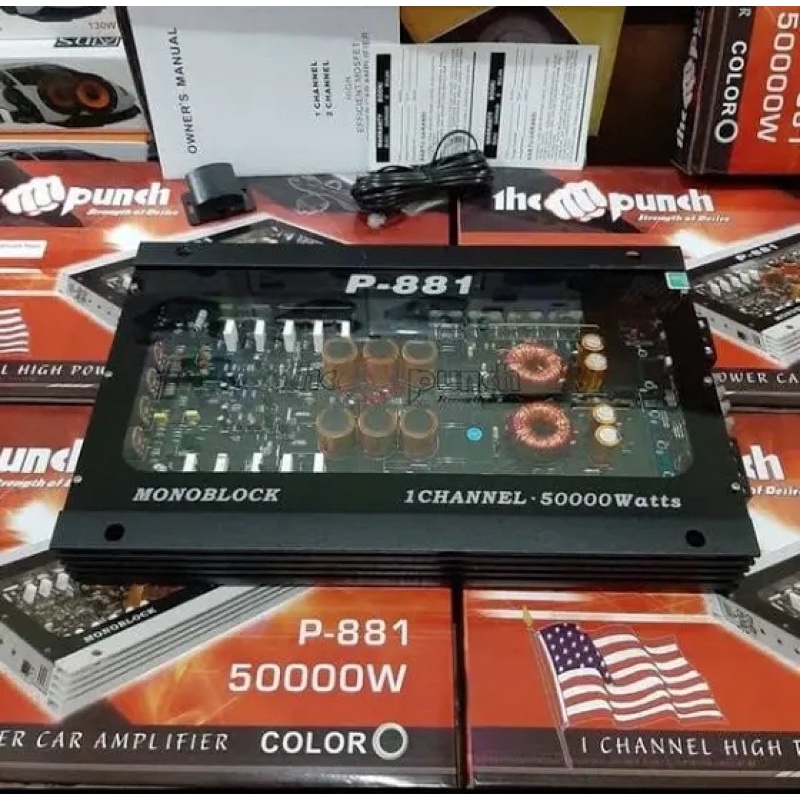 Power The Punch Monoblock P-881