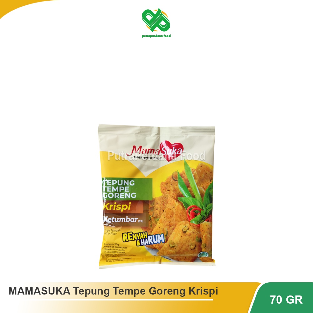 

MAMASUKA Tepung Tempe Goreng 70gr