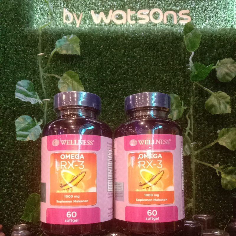 Wellness omega Rx-3 1000mg 60 softgels - Wellness Omega 3 RX - Wellnes Omega RX 3