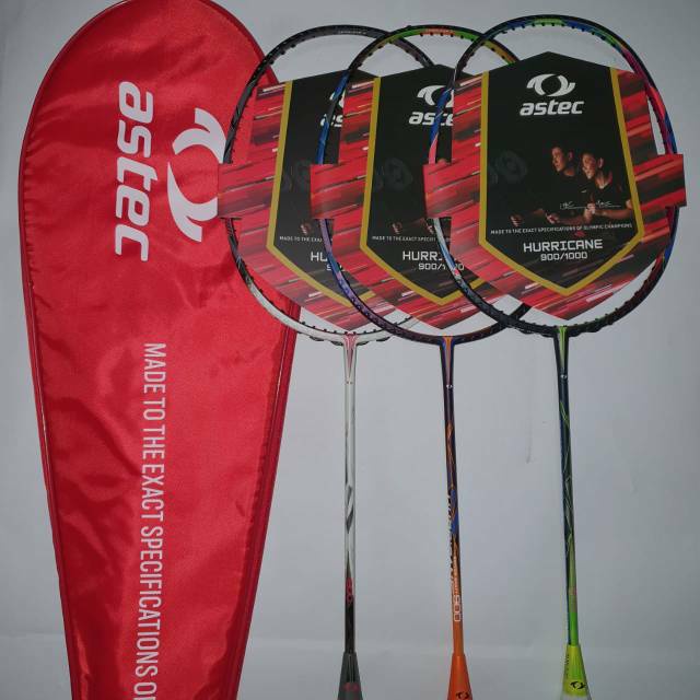 Raket Badminton Astec Hurricane 900 Original