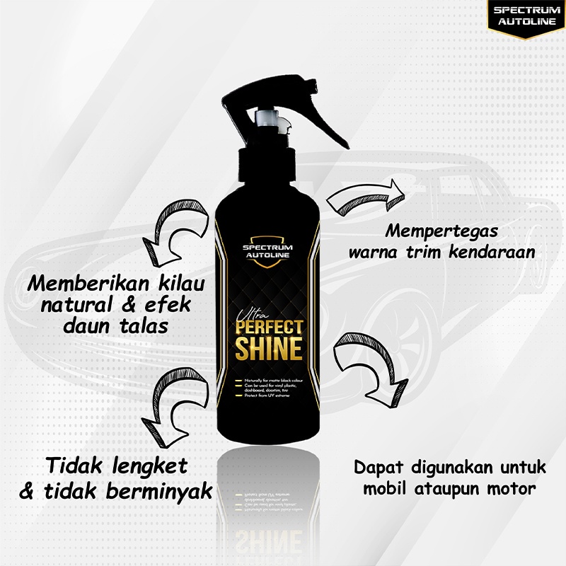 SPECTRUM NATURAL SHINE DRESSING PENGKILAP TRIM BISA COD PGM