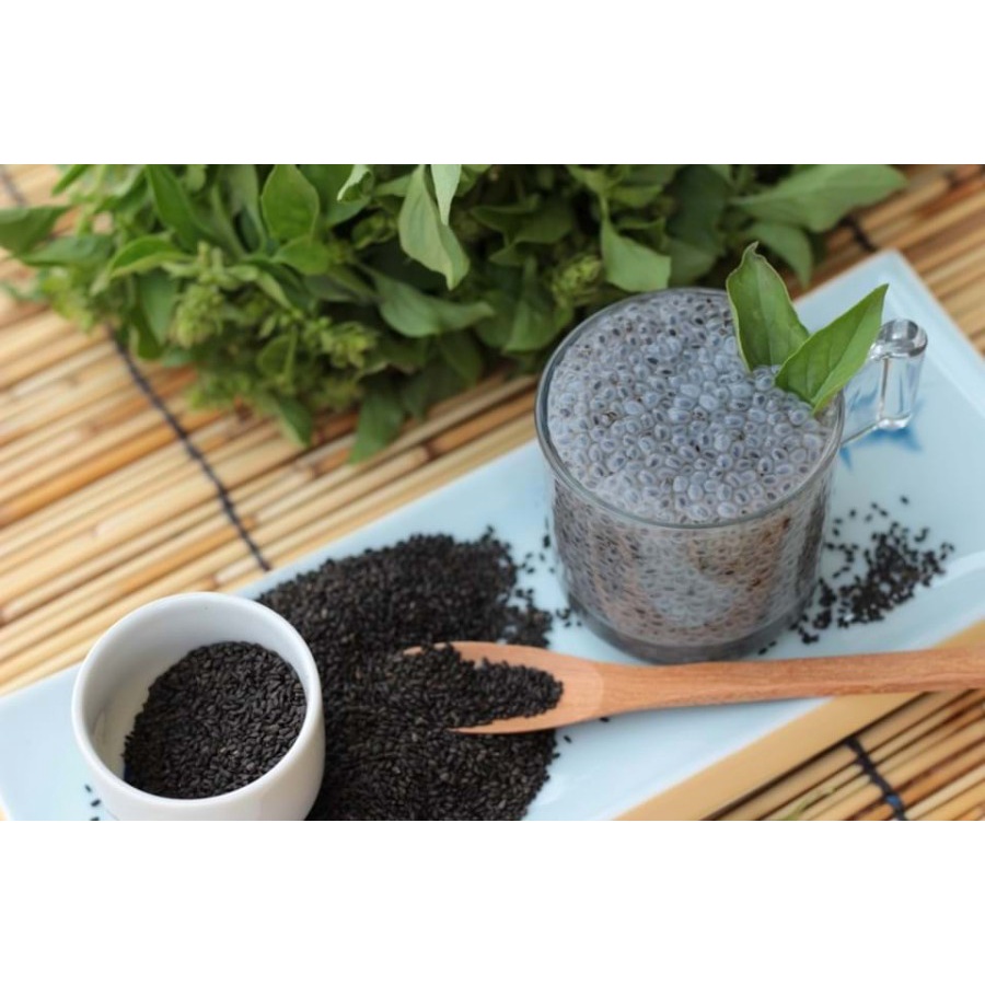 

Biji selasih kemasan 1 ons / Basil Seeds 1 ons