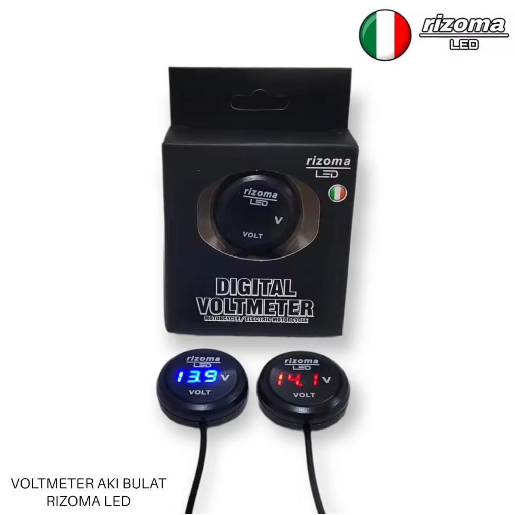 PROMO VOLTMETER AKI BULAT RIZOMA UNIVERSAL NMAX PCX AEROX VARIO 150 MIO BEAT DLL