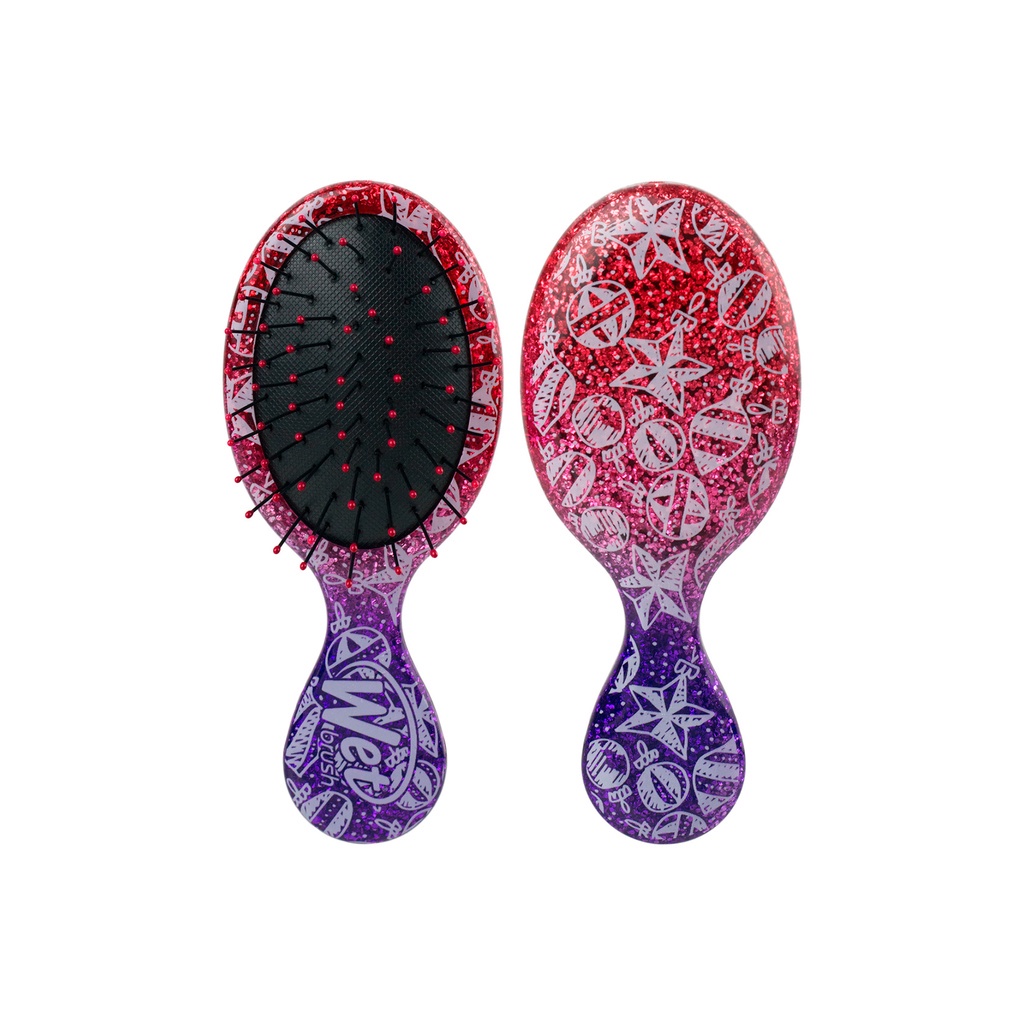 The Wet Brush Mini Detangler Winter Glitter