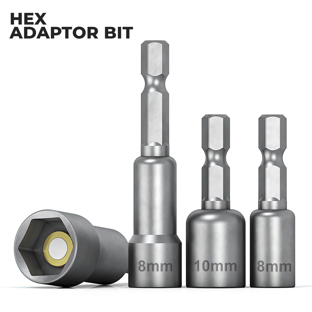 Jual Allefix Mata Bor Roofing Magnet Hex Adaptor Bit Shopee